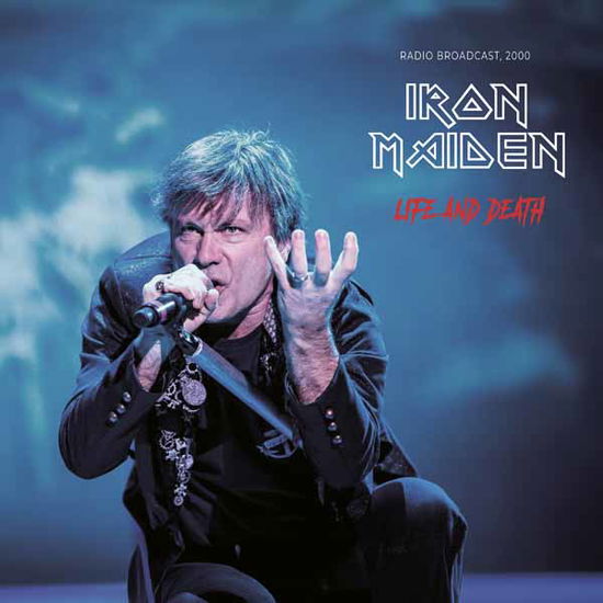 Cover for Iron Maiden · Life And Death / Radio Broadcast (Blue Vinyl) (LP) (2025)