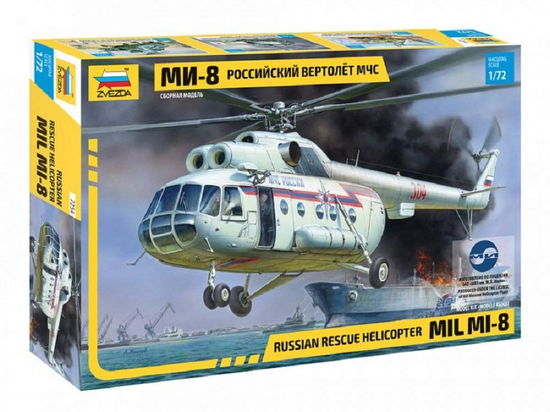 Cover for Zvezda · 1/72 Mil Mi-8 Rescue Helicopter ** (Toys)