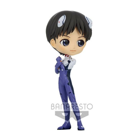 Banpresto - Evangelion Shinji Ikari Plugsuit Style Q Posket Ve - Banpresto - Fanituote -  - 4983164183542 - keskiviikko 6. heinäkuuta 2022
