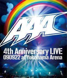 Cover for Aaa · Aaa 4th Anniversary Live 090922 at Yokohama Arena (MBD) [Japan Import edition] (2012)