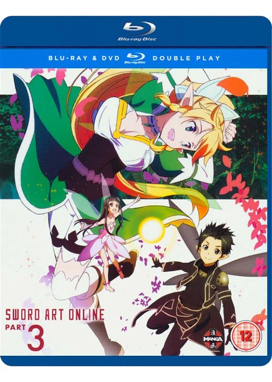 Cover for Sword Art Online Part 3 (Episodes 15-19) (Blu-ray) (2014)