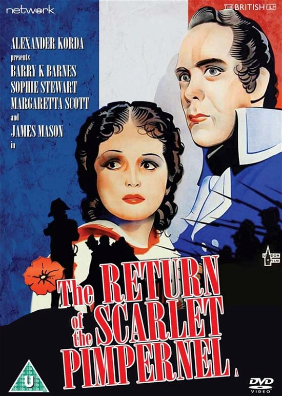Cover for Return of the Scarlet Pimpernel · Return Of The Scarlet Pimpernel (DVD) (2016)