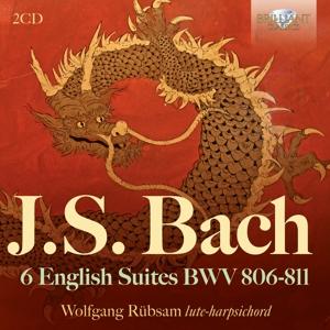 Cover for Wolfgang Rubsam · J.S. Bach 6 English Suites Bwv 806-811 (CD) (2025)