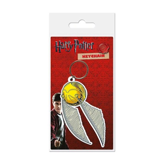 HARRY POTTER - Rubber Keychain - Snitch - Keyrings - Merchandise - PYRAMID - 5050293384542 - February 7, 2019