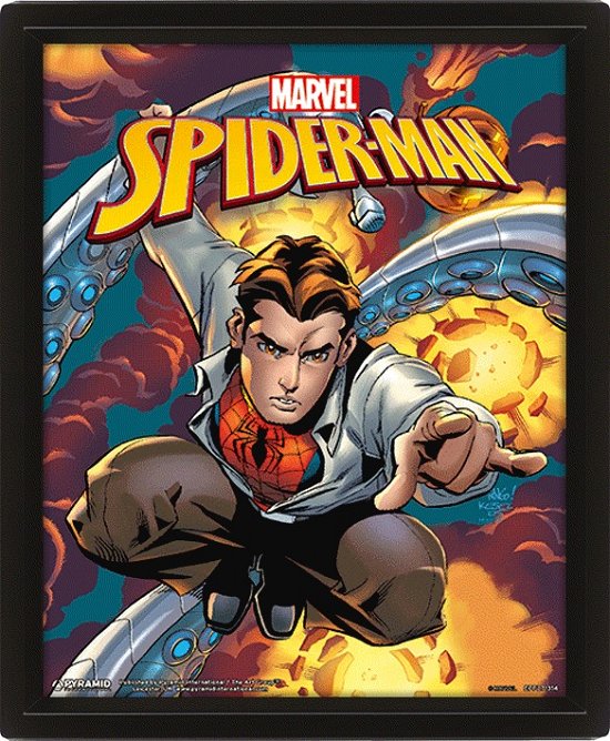 Cover for Marvel: Spider-Man · Costume Blast (3D Lenticular Poster In Cornice 23,5x28,5 Cm) (MERCH) (2019)