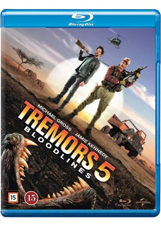 Tremors 5 - Bloodlines - Michael Gross / Jamie Kennedy - Elokuva - Universal - 5053083047542 - perjantai 16. lokakuuta 2015
