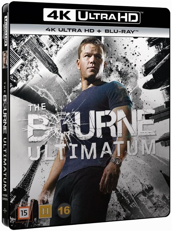 Cover for The Bourne Ultimatum (4K Ultra HD/BD) (2016)