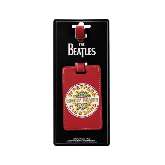 Luggage / Bag Tag Pu - The Beatles (Sgt. Pepper) - The Beatles - Marchandise - BEATLES - 5055453404542 - 19 février 2024