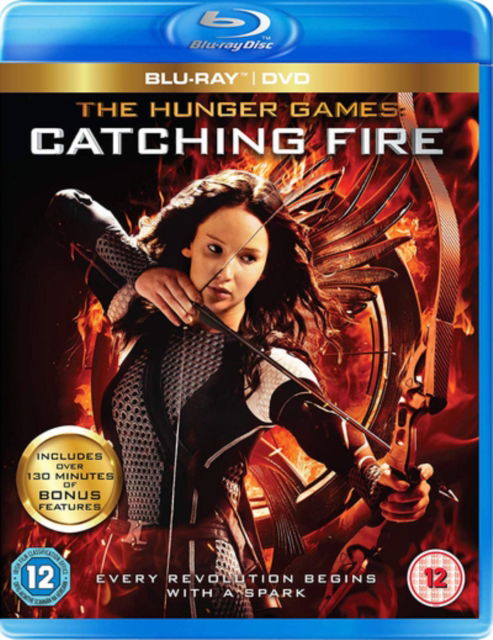 Cover for The Hunger Games - Catching Fi · Hunger Games. The: Catching Fire (Blu-Ray) (2014)