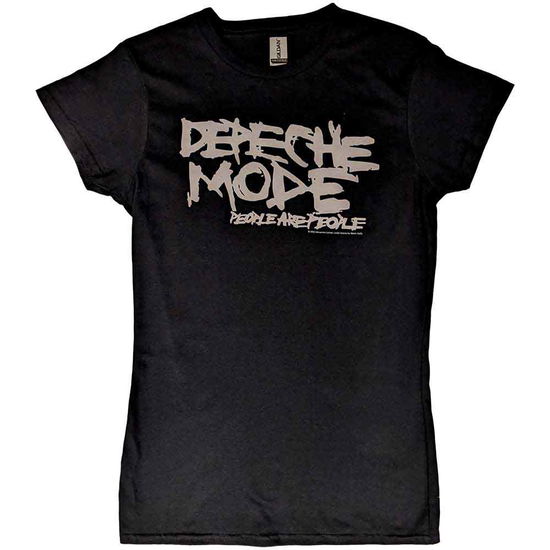 Cover for Depeche Mode · People Are People (T-shirt) [size L] [Black edition] (2018)