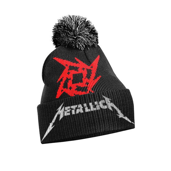 Cover for Metallica · Glitch Star Logo (Beanie) [Black edition] (2018)