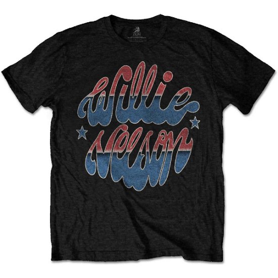 Cover for Willie Nelson · Willie Nelson Unisex T-Shirt: Americana (T-shirt) [size S]