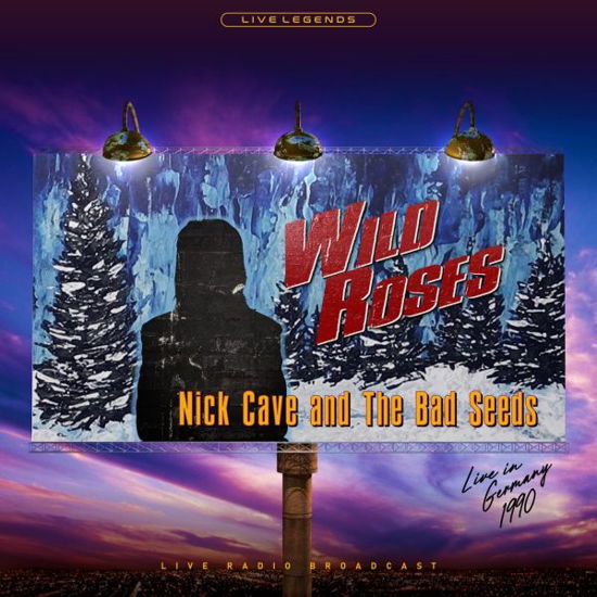 Cover for Nick Cave and The Bad Seeds · Wild Roses (Transparent Blue Vinyl) (LP) (2020)