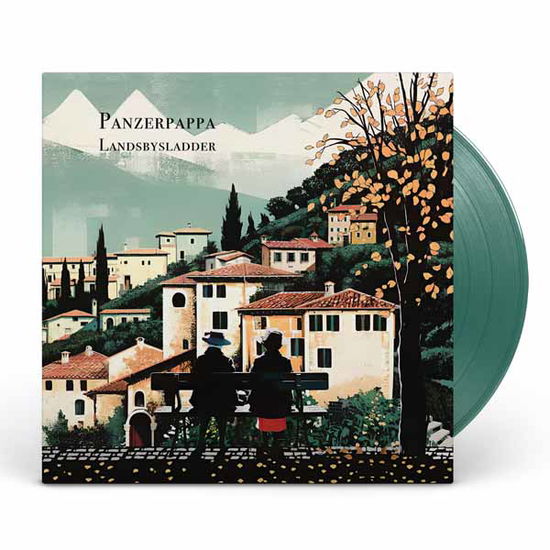 Cover for Panzerpappa · Landsbysladder (Green Vinyl) (LP) (2025)