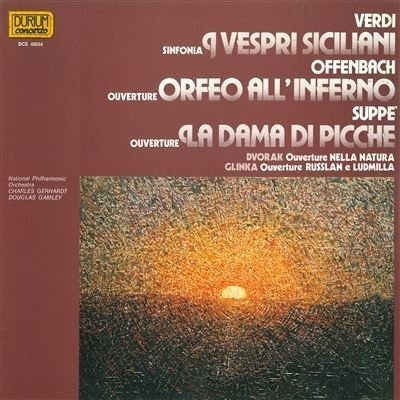 Cover for Giuseppe Verdi  · Overtures (VINYL)