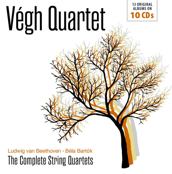 Cover for Végh Quartet · The Complete String Quartets - Beethoven &amp; Bartók (CD) (2024)