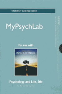 Cover for Richard Gerrig · NEW MyLab Psychology  without Pearson eText -- Standalone Access Card -- for Psychology and Life (N/A) (2012)