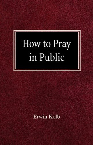 Cover for Erwin Kolb · How to Pray in Public (Paperback Book) (1982)
