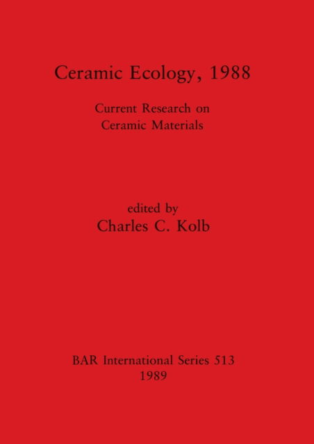 Cover for Ceramic ecology, 1988 (N/A) (1989)