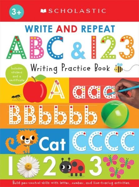 Learn to Write ABC & 123: Scholastic Early Learners (Workbook) - Scholastic Early Learners - Scholastic - Books - Scholastic Inc. - 9781338828542 - July 19, 2022