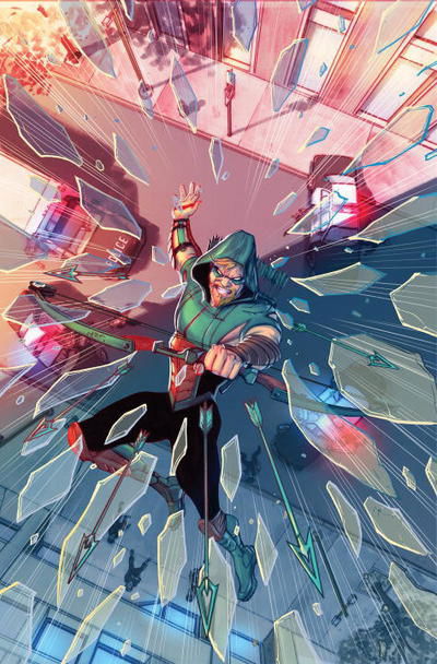Cover for Benjamin Percy · Green Arrow Vol. 4: The Rise of Star City (Rebirth) (Paperback Book) (2017)