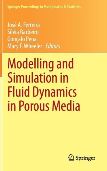 Cover for Jos a Ferreira · Modelling and Simulation in Fluid Dynamics in Porous Media - Springer Proceedings in Mathematics &amp; Statistics (Innbunden bok) [2013 edition] (2012)