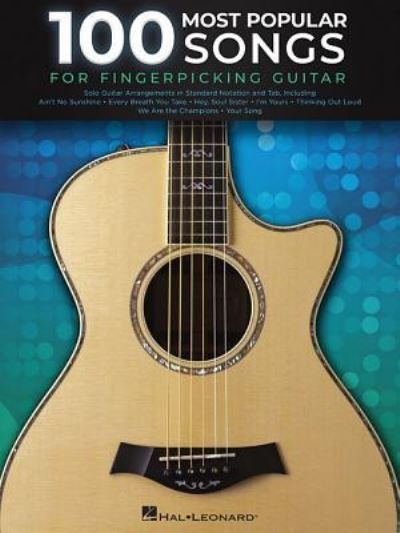 Cover for Hal Leonard Corp. Staff · 100 Most Popular Songs for Fingerpicking Guitar (Buch) (2019)