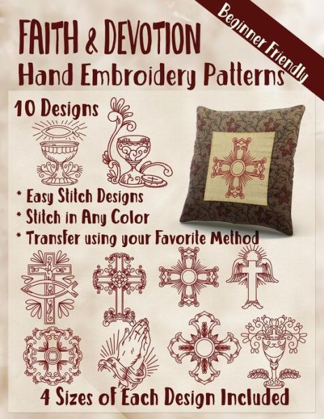 Cover for Stitchx Embroidery · Faith and Devotion Hand Embroidery Patterns (Paperback Book) (2017)