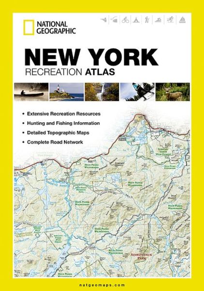 Cover for National Geographic Maps · New York: State Rec Atlas (Paperback Book) (2013)