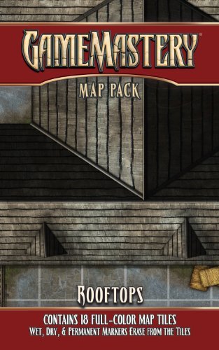 GameMastery Map Pack: Rooftops - Jason A. Engle - Brætspil - Paizo Publishing, LLC - 9781601254542 - 4. september 2012