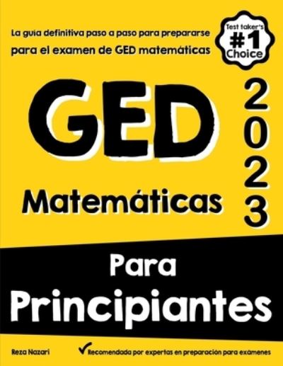 Cover for Reza Nazari · GED Math para Principiantes (Book) (2022)