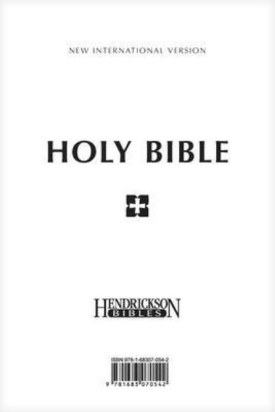 Cover for Hendrickson Publishers · 2011 NIV Loose Leaf Bible (Without Binder) (Loose-Leaf) (Loose-leaf) (2019)