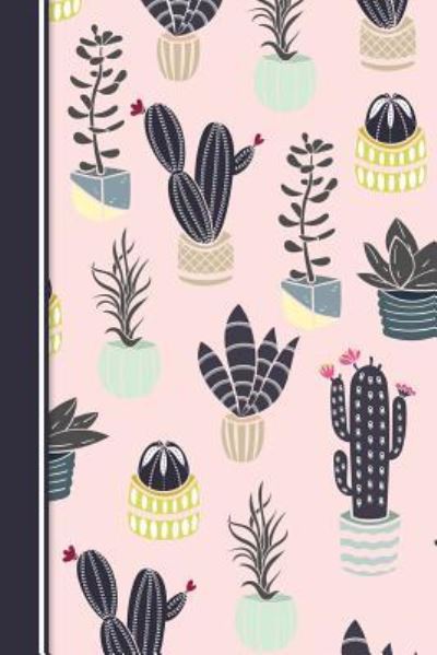 Cover for Cute Notebook Factory · Cute Cactus Theme Notebook for Girls Pink 6X9 (Paperback Book) (2018)