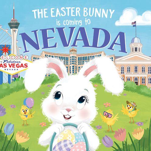 Cover for Eric James · The Easter Bunny is Coming to Nevada (Hardcover Book) (2020)