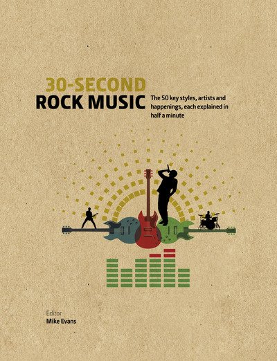 Cover for Mike Evans · 30-Second Rock Music: The 50 key styles, artists and happenings each explained in half a minute - 30 Second (Gebundenes Buch) (2018)