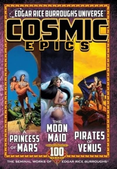 Cover for Edgar Rice Burroughs · Cosmic Epics (Bog) (2023)