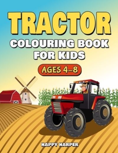 Cover for Harper Hall · Tractor Colouring Book (Paperback Book) (2020)