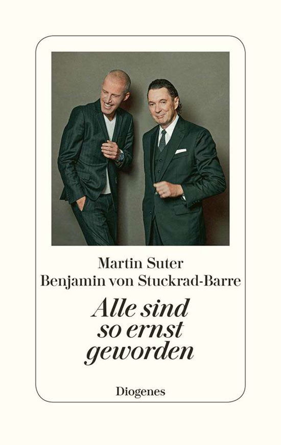 Cover for Suter · Alle sind so ernst geworden (Bog)