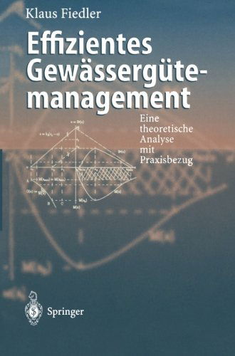 Cover for Klaus Fiedler · Effizientes Gewassergutemanagement (Paperback Book) [Softcover reprint of the original 1st ed. 1997 edition] (2011)