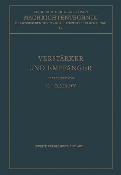 Cover for N Von Korshenewsky · Lehrbuch Der Drahtlosen Nachrichtentechnik - Lehrbuch Der Drahtlosen Nachrichtentechnik (Paperback Book) (2014)