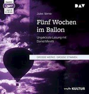 Cover for Jules Verne · Fünf Wochen im Ballon (CD) [size M]
