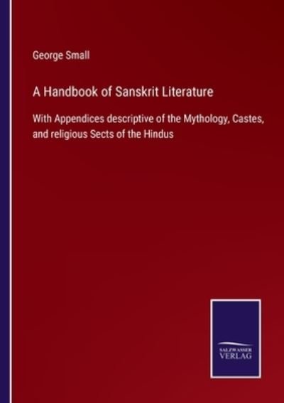 Cover for George Small · A Handbook of Sanskrit Literature (Paperback Book) (2022)