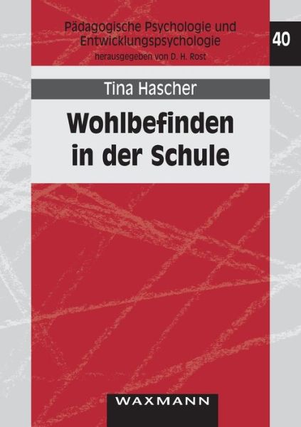 Cover for Tina Hascher · Wohlbefinden in der Schule (Paperback Book) (2017)