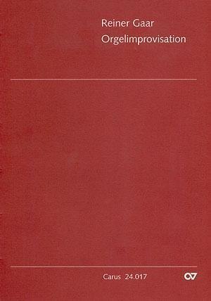 Cover for Reiner Gaar · Orgelimprovisation (Paperback Book) (2003)