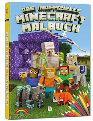 Cover for David Haberkamp · Das inoffizielle Minecraft Malbuch für Kinder und Jugendliche - zum Ausmalen der Minecraft Welt (Book) (2022)