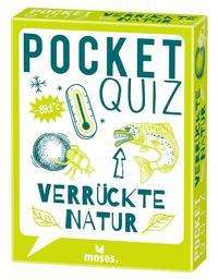 Cover for Nicola Berger · Pocket Quiz Verrückte Natur (SPIEL) (2021)