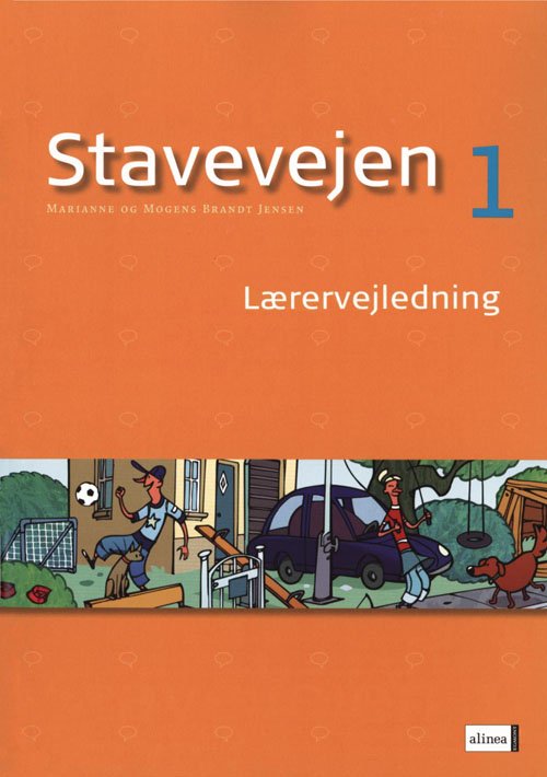 Cover for Mogens og Marianne Brandt Jensen · Stavevejen: Stavevejen 1, Lærervejledning, 3.-4.kl. inkl. plakat (Sewn Spine Book) [4th edition] (2007)