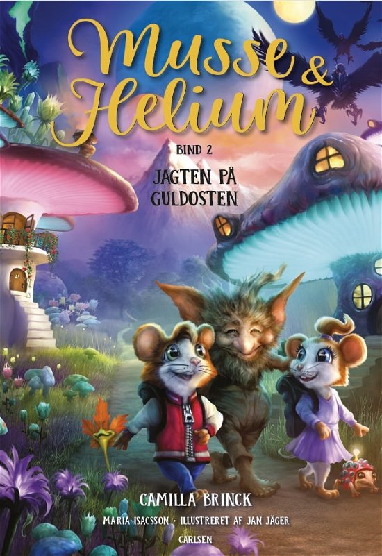 Cover for Camilla Brinck · Musse og Helium: Musse og Helium (2) - Jagten på guldosten (Innbunden bok) [1. utgave] (2024)