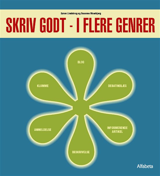 Cover for Susanne Maarbjerg &amp; Søren Cardel Lindskrog · Skriv godt: Skriv godt - i flere genrer (Sewn Spine Book) [1.º edición] (2016)