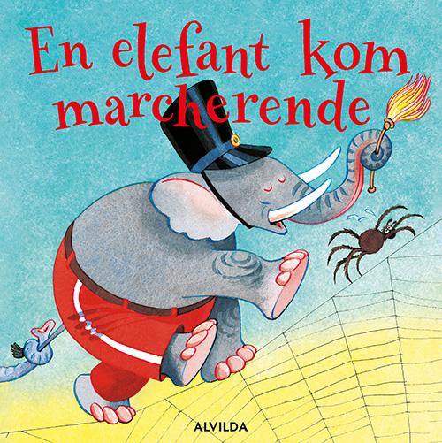 Cover for Bente Bech · En elefant kom marcherende (miniudgave) (Pappbok) [1. utgave] (2017)